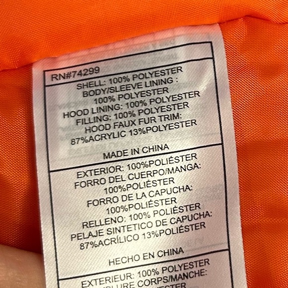 Reduced Steve Madden girl Anorak Lightweight Hood Utility Coat Anorak - Picture 7 of 8